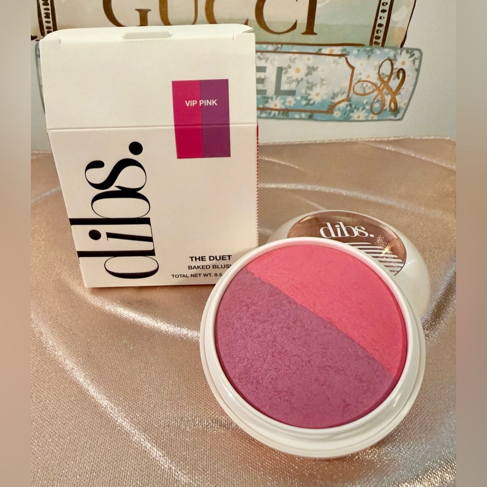 Dibs The Duet Baked Blush - VIP Pink 8.5g/0.3 oz 💕